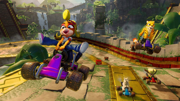 Игра Crash Team Racing Nitro-Fueled для Nintendo Switch, картридж в Нижневартовске