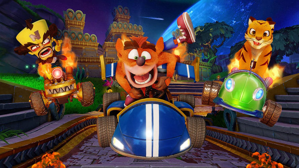 Игра Crash Team Racing Nitro-Fueled для Nintendo Switch, картридж в Нижневартовске