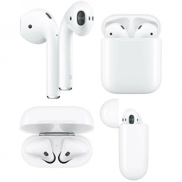 Беспроводные наушники Apple AirPods 2 (с зарядным футляром) MV7N2 в Нижневартовске