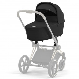 Коляска 2 в 1 Cybex Priam IV Sepia Black, шасси Rosegold