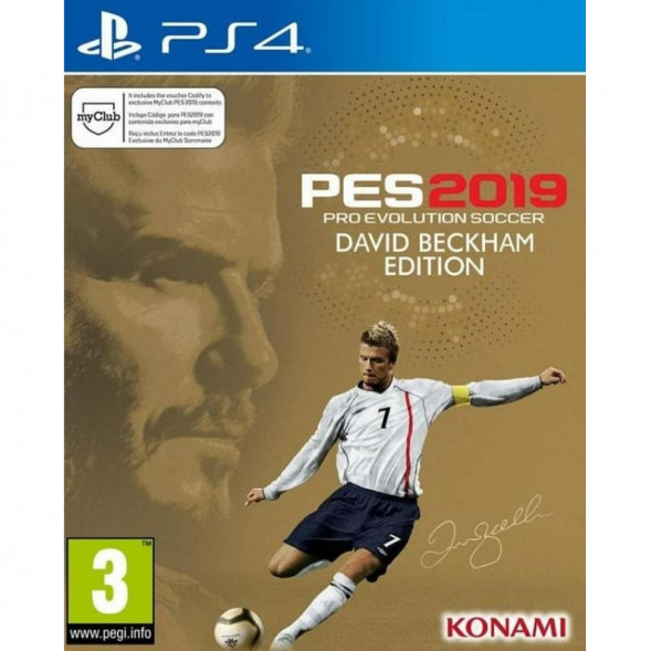 Игра PES 2019: Pro Evolution Soccer. David Beckham Edition [PS4, русские субтитры] в Нижневартовске