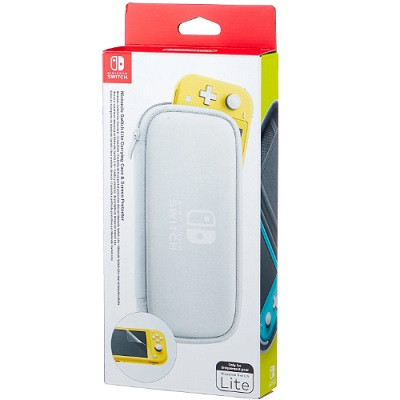 Nintendo Чехол и защитная плёнка для Nintendo Switch Lite, белый в Нижневартовске