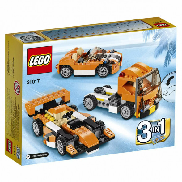Конструктор LEGO Creator 31017 Гоночная машина Сансет в Нижневартовске