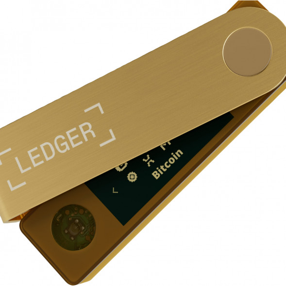 Аппаратный криптокошелек Ledger Nano X, Gold в Нижневартовске
