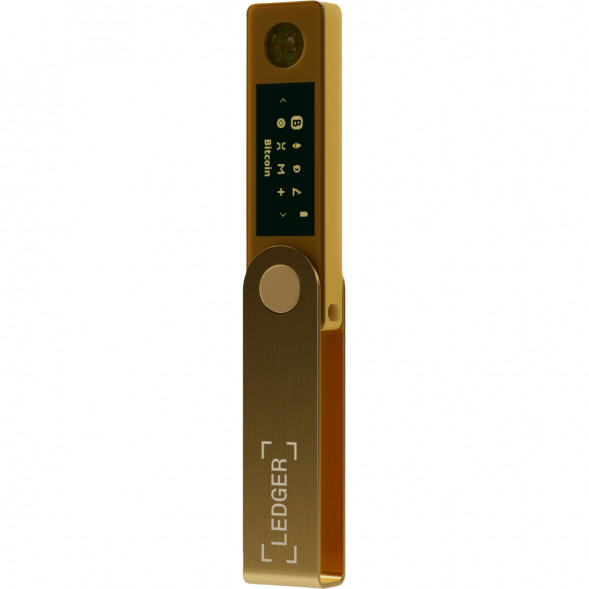 Аппаратный криптокошелек Ledger Nano X, Gold в Нижневартовске