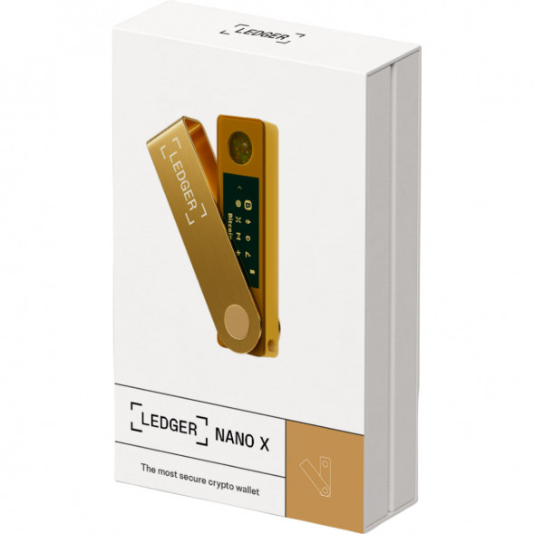 Аппаратный криптокошелек Ledger Nano X, Gold в Нижневартовске