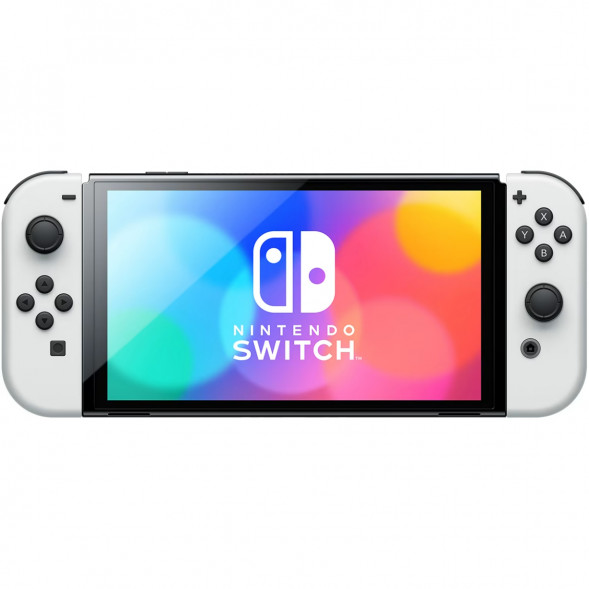 Игровая приставка Nintendo Switch OLED 64 ГБ, белый  в Нижневартовске