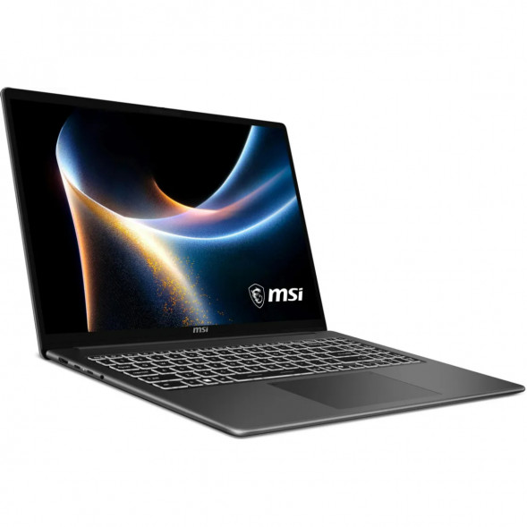 Ноутбук MSI Modern 16S AI+ G3MG-013XRU (16&amp;quot;, OLED, Intel Core Ultra 5 322 2.5ГГц, 6 ядер, 16ГБ DDR5, 512ГБ SSD, Intel Graphics, FreeDOS), серый в Нижневартовске