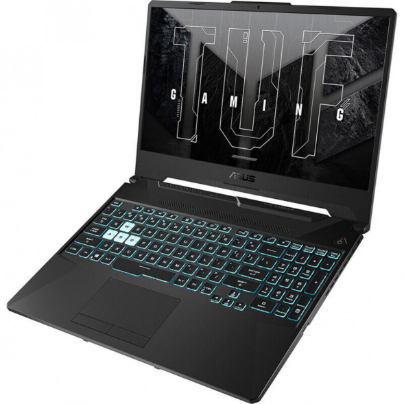 Ноутбук ASUS TUF Gaming A15 FA506NCG-HN199W (15.6&amp;quot;, IPS, AMD Ryzen 7 7445HS 3.2 ГГц, 6 ядер, 16 ГБ DDR5, SSD 512 ГБ, GeForce RTX 3050, Windows 11 Home), черный в Нижневартовске