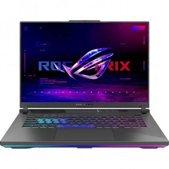 Ноутбук ASUS ROG Strix G16 G614PR-RV090 (16&amp;quot;, IPS, AMD Ryzen 9 8940HX 2.4ГГц, 16 ядер, 32ГБ DDR5, 1ТБ SSD, 	 NVIDIA GeForce RTX 5070 Ti - 12 ГБ, TGP 140Вт, без ОС), серый в Нижневартовске