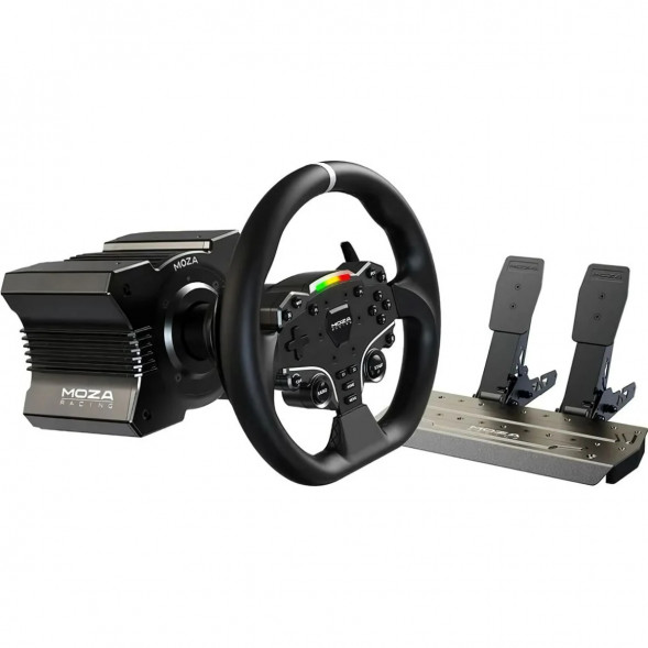 Игровой руль MOZA R5 Bundle (R5 Base, ES Wheel, SR-P Lite double Pedals，R5 Table Clamp) RS20 в Нижневартовске