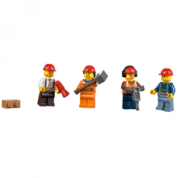 Конструктор LEGO City 60072 Набор «Строительная команда» для начинающих в Нижневартовске