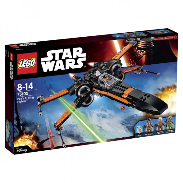 Конструктор LEGO Star Wars 75102 Истребитель По (Poe&amp;#039;s X-Wing Fighter) в Нижневартовске
