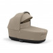 Коляска 2 в 1 Cybex Priam IV Cozy Beige, шасси Rosegold в Нижневартовске