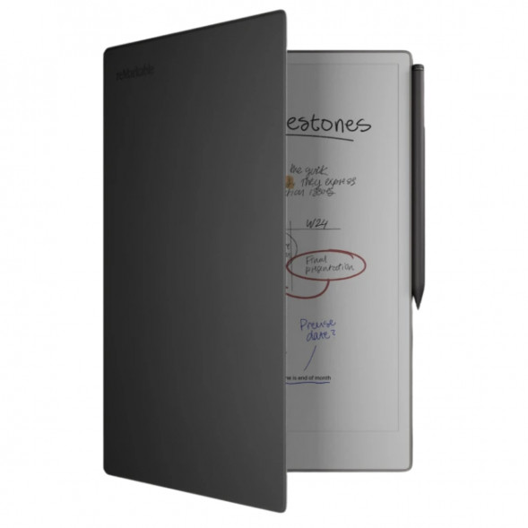 Чехол-книжка reMarkable Book Folio Premium Leather для reMarkable Pro, черный в Нижневартовске