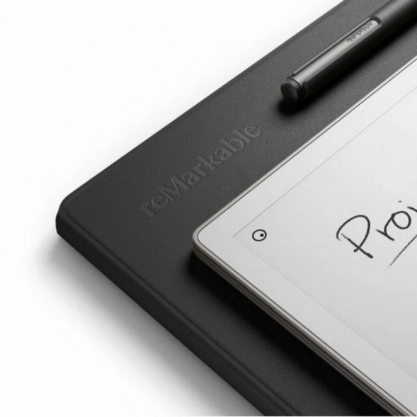 Чехол-книжка reMarkable Book Folio Premium Leather для reMarkable Pro, черный в Нижневартовске