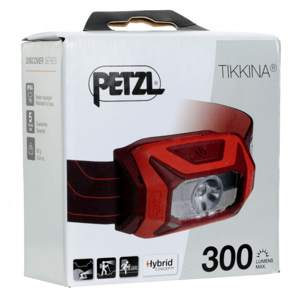 Налобный фонарь Petzl Tikkina E060AA03, красный в Нижневартовске