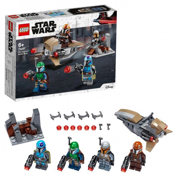 Конструктор LEGO Star Wars 75267 Боевой набор Мандалорцы в Нижневартовске
