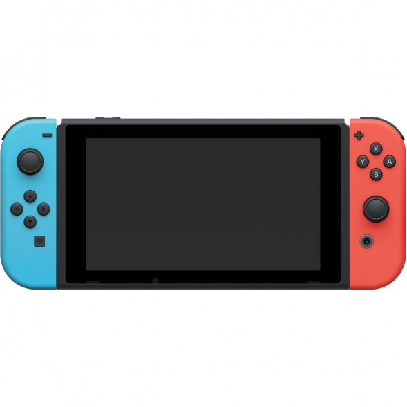 Игровая приставка Nintendo Switch OLED 64 ГБ, неоновый синий/неоновый красный в Нижневартовске