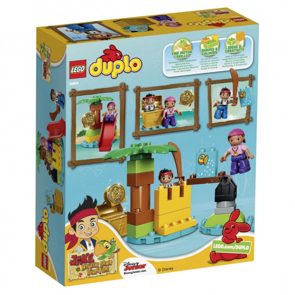 Конструктор LEGO DUPLO Jake 10604 Остров сокровищ в Нижневартовске