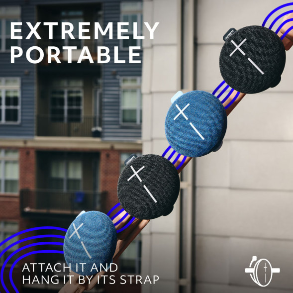 Портативная колонка Ultimate Ears MINIROLL, синий в Нижневартовске