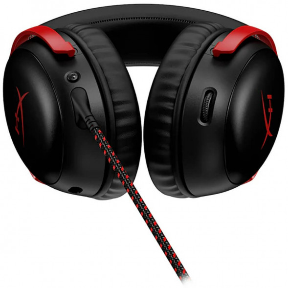 Компьютерная гарнитура HyperX Cloud III проводная, чёрный/красный в Нижневартовске