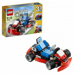 Конструктор LEGO Creator 31030 Красный гоночный карт