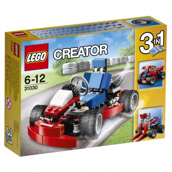 Конструктор LEGO Creator 31030 Красный гоночный карт в Нижневартовске