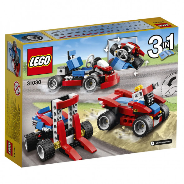 Конструктор LEGO Creator 31030 Красный гоночный карт в Нижневартовске