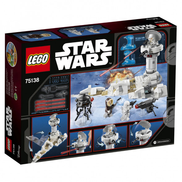 Конструктор LEGO Star Wars 75138 Нападение на Хот в Нижневартовске
