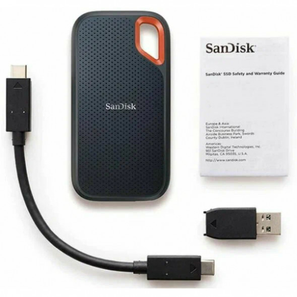 Внешний диск SanDisk Portable SSD 1TB 1000Mb/s [SDSSDE61-1TOO-Z25] в Нижневартовске