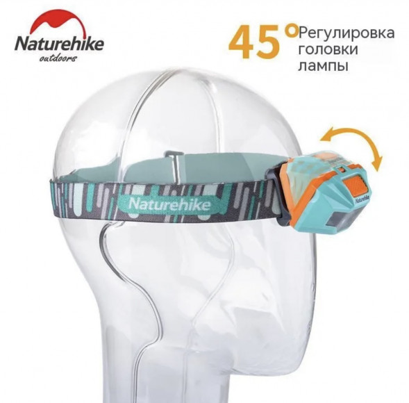 Налобный фонарь Naturehike TD-02, красный/белый в Нижневартовске