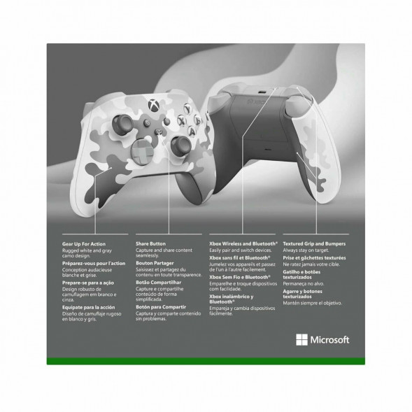 Геймпад Microsoft Xbox Series Controller, Arctic Camo в Нижневартовске
