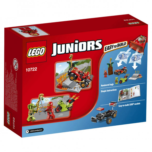 Конструктор LEGO Juniors 10722 Схватка со змеями в Нижневартовске