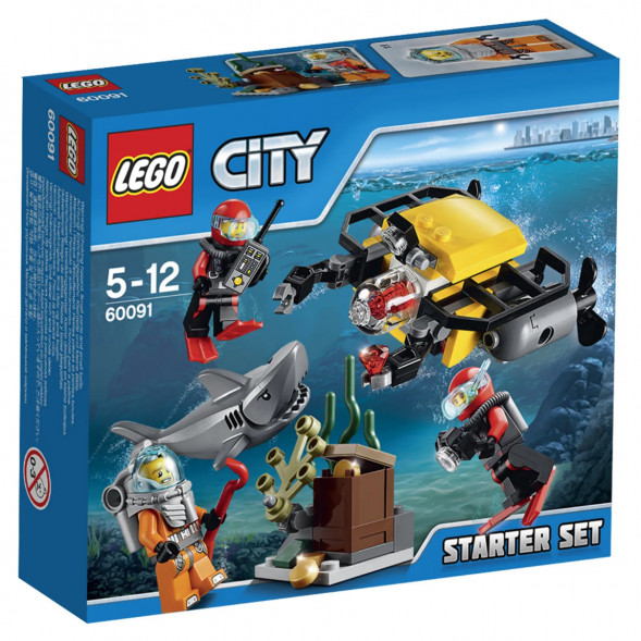 Конструктор LEGO City Deep Sea Explorers 60091 Исследование морских глубин в Нижневартовске