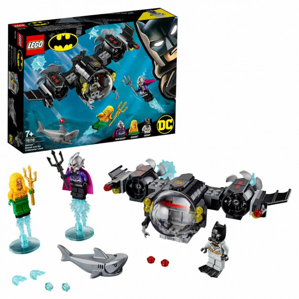 Конструктор LEGO Super Heroes 76116 Подводный бой Бэтмена в Нижневартовске