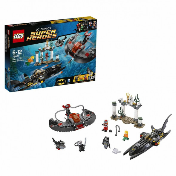Конструктор LEGO Super Heroes 76027 Глубоководная атака Черного Манта в Нижневартовске