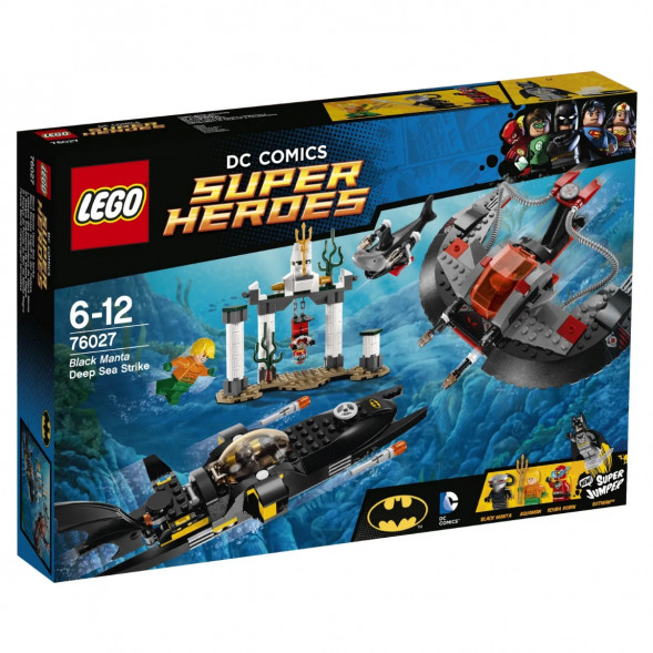Конструктор LEGO Super Heroes 76027 Глубоководная атака Черного Манта в Нижневартовске