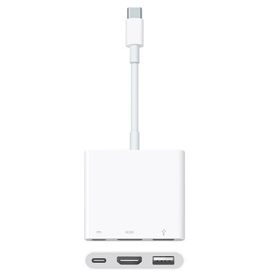 Адаптер Apple USB-C Digital AV Multiport Adapter, бел, MUF82ZM/A в Нижневартовске