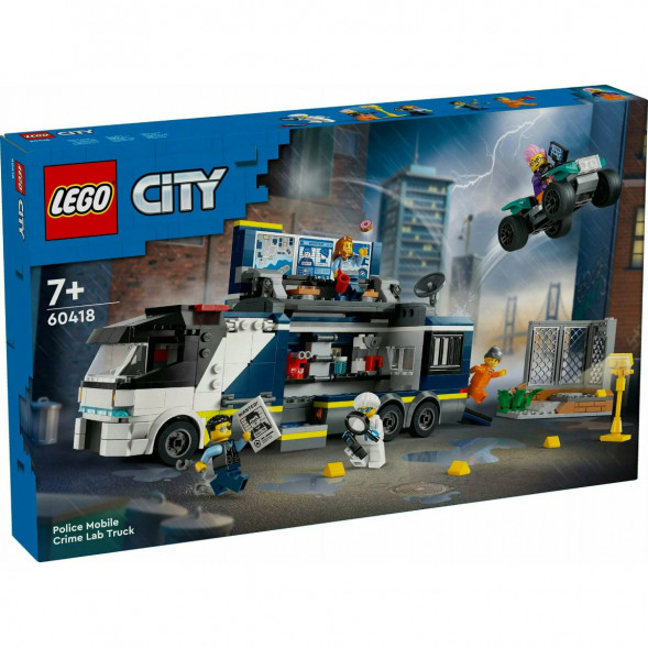 Конструктор LEGO City 60418 Полицейский грузовик криминалистической лаборатории в Нижневартовске