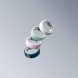 Умное кольцо Oura Ring 4 Ceramic (размер 5), Розовый/Petal в Нижневартовске