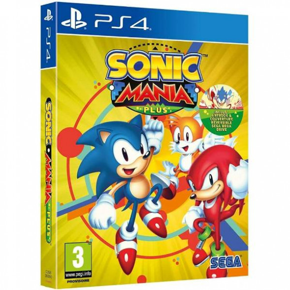 Игра Sonic Mania Plus (+ Артбук) [PS4, русские субтитры] в Нижневартовске