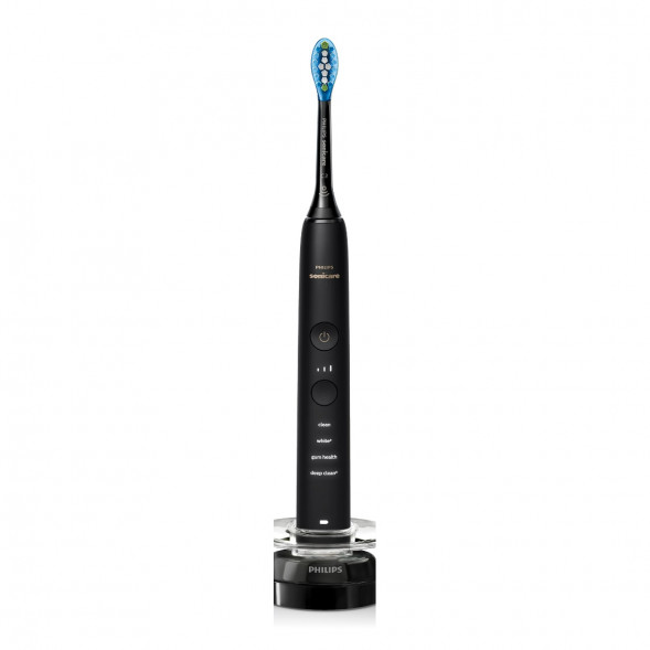 Набор из 2 электрических зубных щеток Philips Sonicare DiamondClean 9000 HX9914/54, чёрный в Нижневартовске