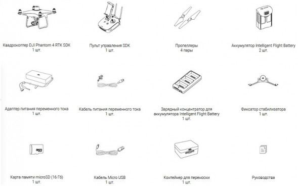 Квадрокоптер DJI Phantom 4 RTK SDK в Нижневартовске