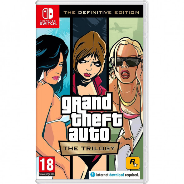 Grand Theft Auto: The Trilogy - The Definitive Edition [Nintendo Switch, русские субтитры] в Нижневартовске