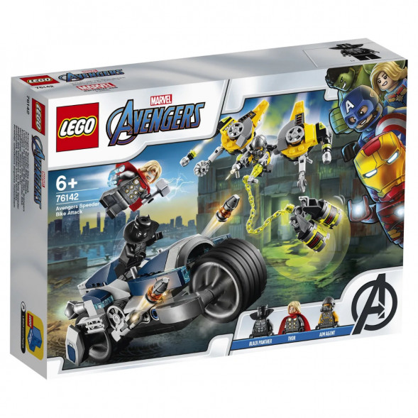 Конструктор LEGO Super Heroes 76142 Мстители Атака на спортбайке в Нижневартовске