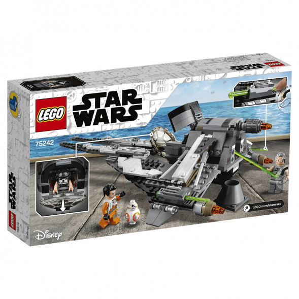 Конструктор LEGO Star Wars 75242 Перехватчик СИД Чёрного аса в Нижневартовске