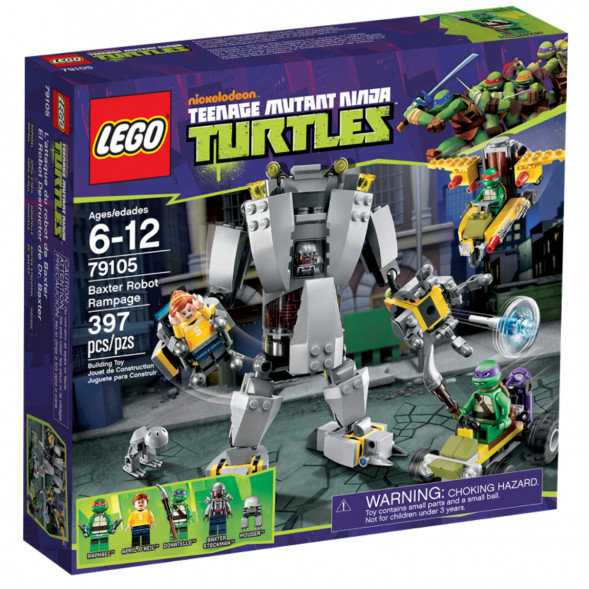 Конструктор LEGO Teenage Mutant Ninja Turtle 79105 Нападение робота Бакстера в Нижневартовске