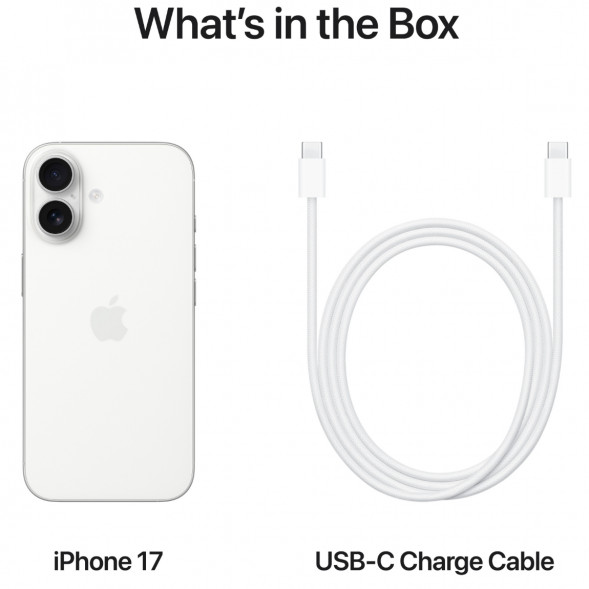 Смартфон Apple iPhone 17 512GB eSim, White в Нижневартовске