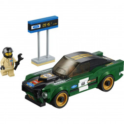 Конструктор LEGO Speed Champions 75884 1968 Ford Mustang Fastback